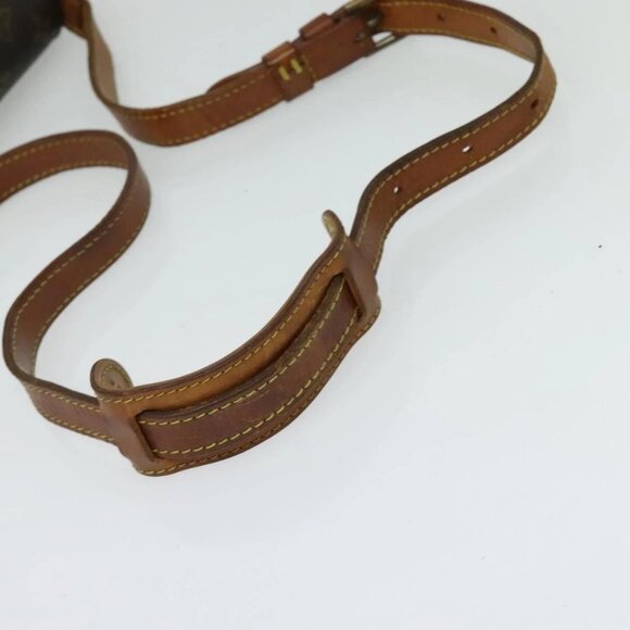 LOUIS VUITTON Monogram Monogram Saint Cloud GM Shoulder Bag M51242 Auth 129315 - Picture 9 of 16